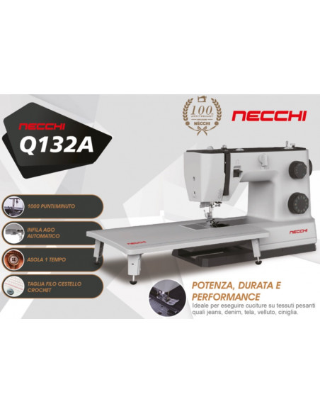 Necchi Q132A - Macchine per cucire - Necchi Shop Online