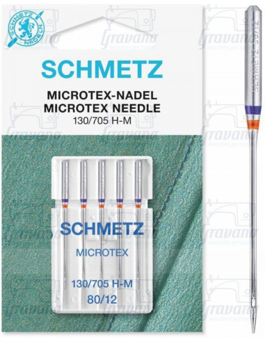 SCHMETZ AGO MICROTEX 130/705 H-M  - 80/12