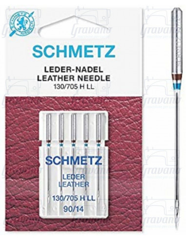 SCHMETZ AGO LEDER-NADEL 130/705 H-LL  - 90/14