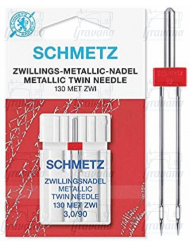 SCHMETZ AGO DOPPIO METALLICO 130 MET-ZWI - 3.0/90