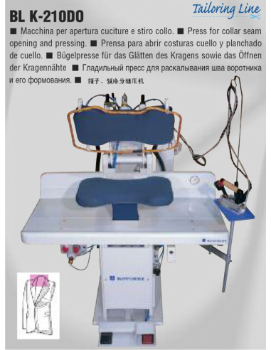 ROTONDI GROUP K-21 PRESSA STIRO COLLO